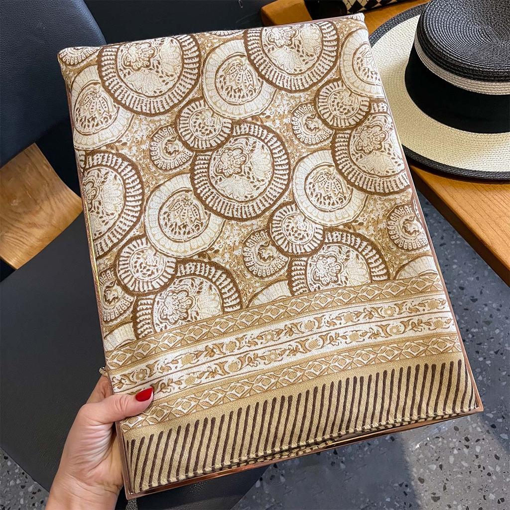 Luxury  Soft Spring Autumn Scarf Women Scarves Fashion Shawl Wraps Foulard Bufandas Stoles Headband Headscarf