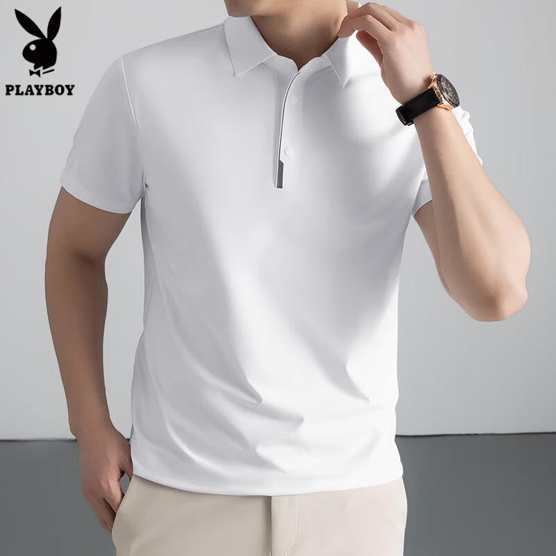 PLAYBOY Men s Quick Dry Sun Protection Polo Shirt 48