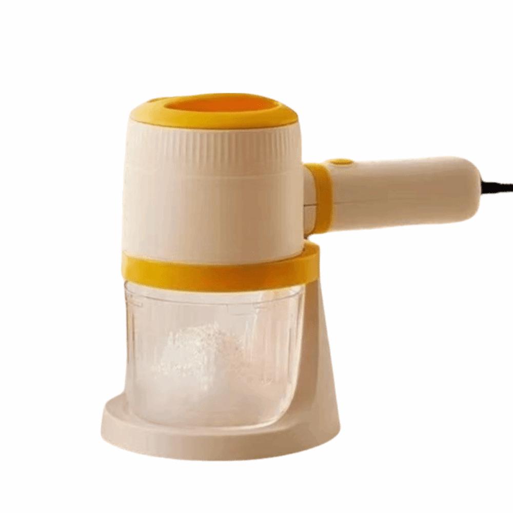 Meticulous Ice Shaver Instant Ice Production Shaved Ice Machine Ice Maker Household EU жёлтый