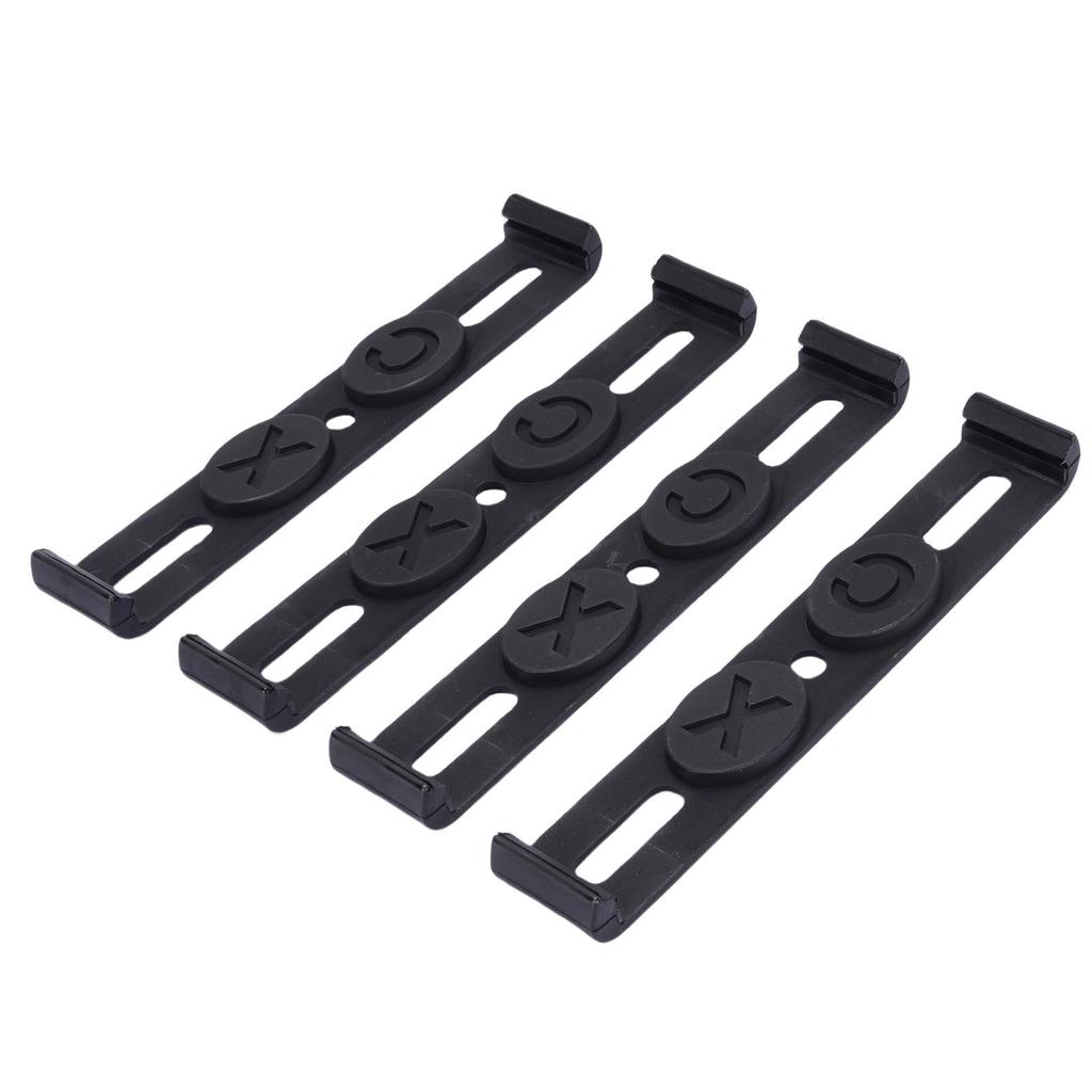 4 BUC Suporturi de Plăcuță de Înmatriculare Fără Ramă Impermeabilizare Snap On Suport de Plăcuță de Înmatriculare pentru Plăcuțe de Înmatriculare ale Țărilor Europene