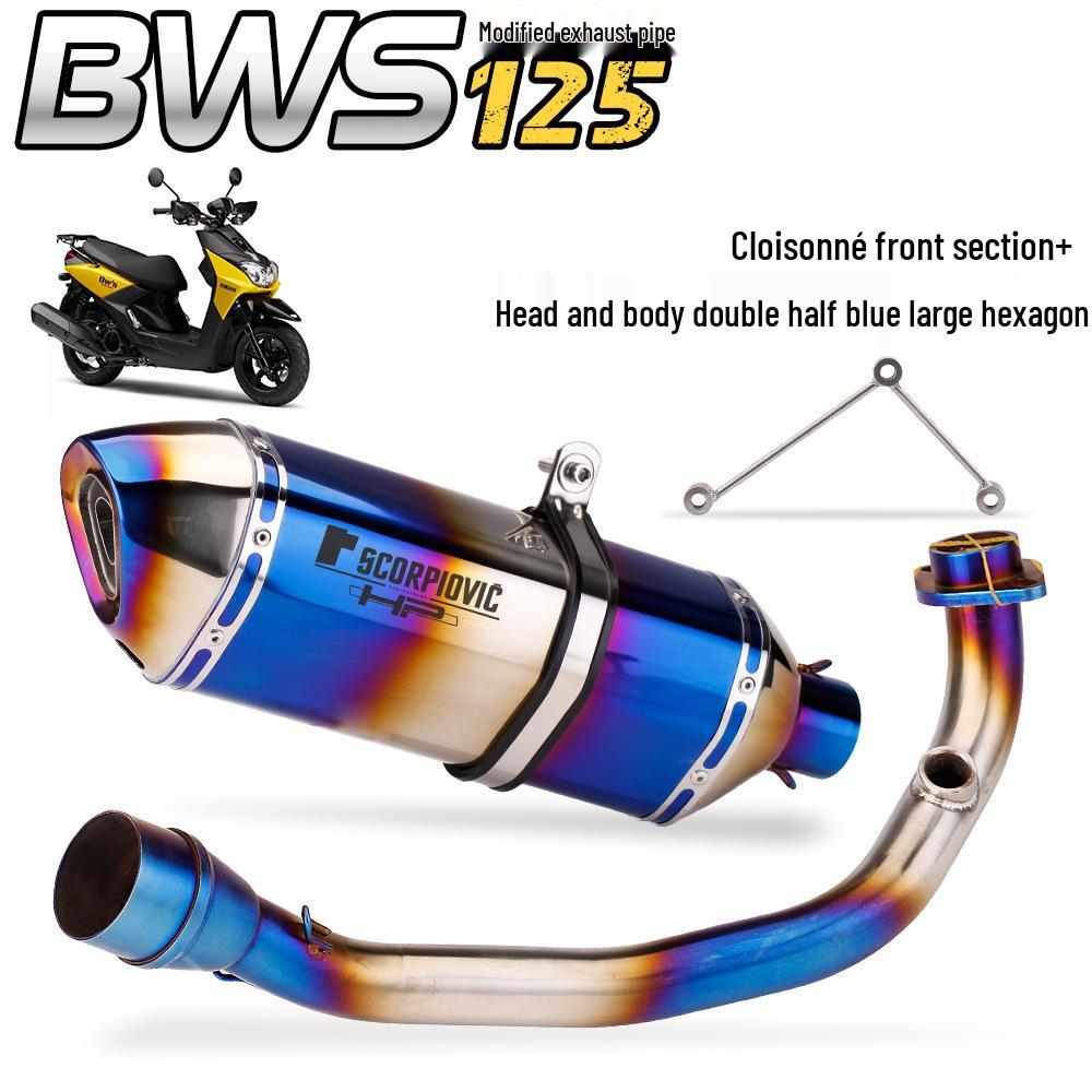 Exhaust Pipe Mod Kit for 1st-3rd Gen Cygnus BWS125 Moped