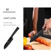 Stainless steel kitchen knife set Knife Kitchen knife High hardness sharp bone slicing knife for chefs
