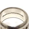 TIFFANY&Co. Atlas 2003 Wide Accessory Jewelry Ring SV925 Silver