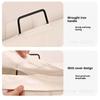 1Pc Large Capacity Dirty Clothes Basket Folding Storage Laundry Storage Box With Handle Foldable Storage Bag