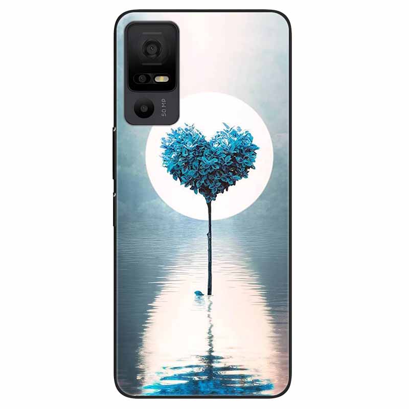 Phone Case for TCL 40 NXTpaper 5G Covers Black Bumper Silicone Soft Shell for TCL 40 NxtPaper 5G TPU Coques Lovely Marble Fundas