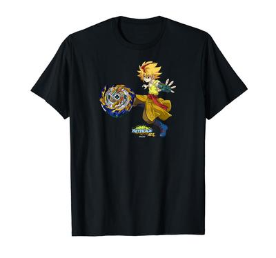 Beyblade Burst Sparking Free De La Hoya Mirage Fafnir & T-Shirt