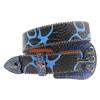 European And American Printed Rhinestone Inlaid Belt High-End Pin Buckle Full Of Diamond Sequins Hip-Hop Decorative Nightclub Belt Women