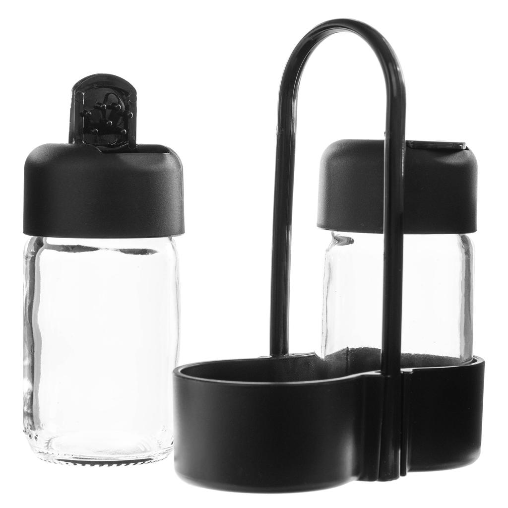 KADAX Zestaw Przyprawników Komplet Na Stół Stojak Solniczka i Pieprzniczka