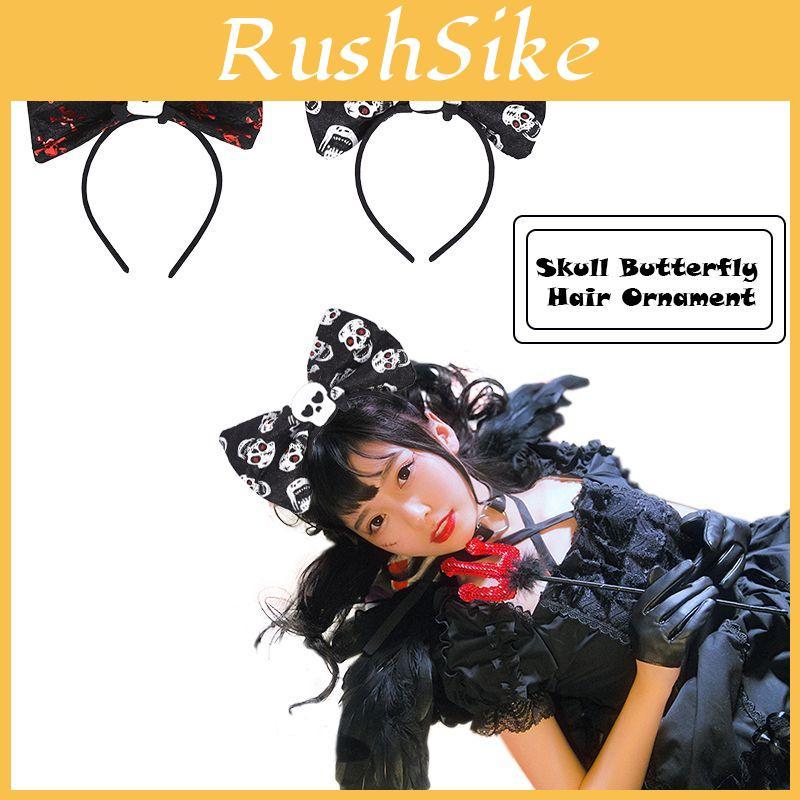 High-quality Red Eye Skull Bow Headband Ideal For Halloween Decorations