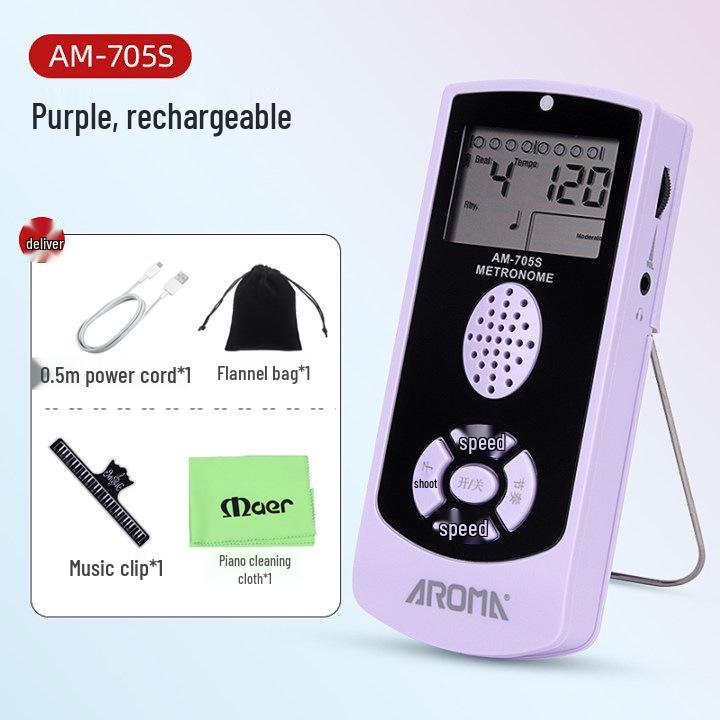 Anoma Multi-Instrument Electronic Metronome for Piano, Hulusi, Guzheng, Drums, and Saxophone.