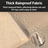 Foldable Patio Center Pole Umbrella Large Waterproof Sun Shade for Garden Balcony Patio Dinner Parties