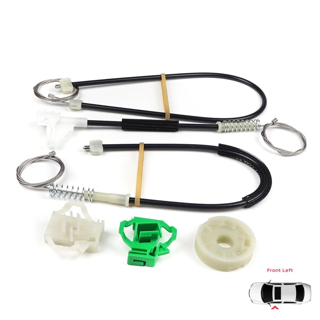 EWR232 Fensterheber Reparatursatz Vorne Linke Tür für VW Polo Classic 6V2 6KV2 Variant 6V5 Caddy MK2 9K9 9U 6K4837401P