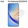 Samsung Galaxy S25 S26 FE 5G Hydrogel Film IMAK 4th Generation Full Coverage Screen Protector Support Fingerprint Unlocking