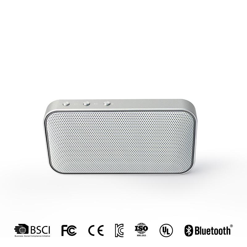 Wireless Outdoor Portable Ultra-thin Bluetooth Speaker Small Steel Cannon Electronic Gifts Mini Pocket Audio