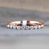 Cubic Zirconia Thin Rings for Women Wedding Engagement Accessories Minimalist Female Rings Statement Jewelry Drop Ship