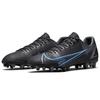 Nike Mercurial Vapor 14 Academy Laced Round Toe Low Top AG Soccer Shoes Men sneaker Black CV0967-004