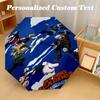 Portable Auto Folding Umbrella,My Hero Academia 8 Rib Waterproof Umbrella For Camping Commute