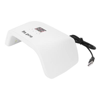 Inteligentna lampa do paznokci 120W 3 ustawienia czasu Podwójne źródło światła Lampa do suszenia żelu do paznokci