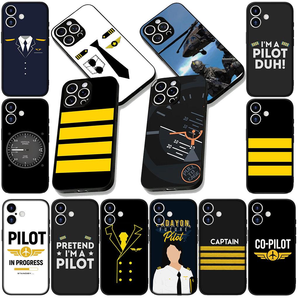Airplane Pilot Epaulette Casing Phone Cover for Xiaomi Redmi Note 12 11 10 Pro 10A 10C 12C 14C A4 Note12 5G Soft Case