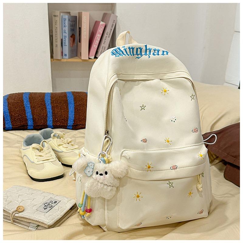 The New Schoolbag Is High-value, Fresh and Sweet, Candy-colored Backpack, Lightweight and Large-capacity Backpack for Junior High School Students.