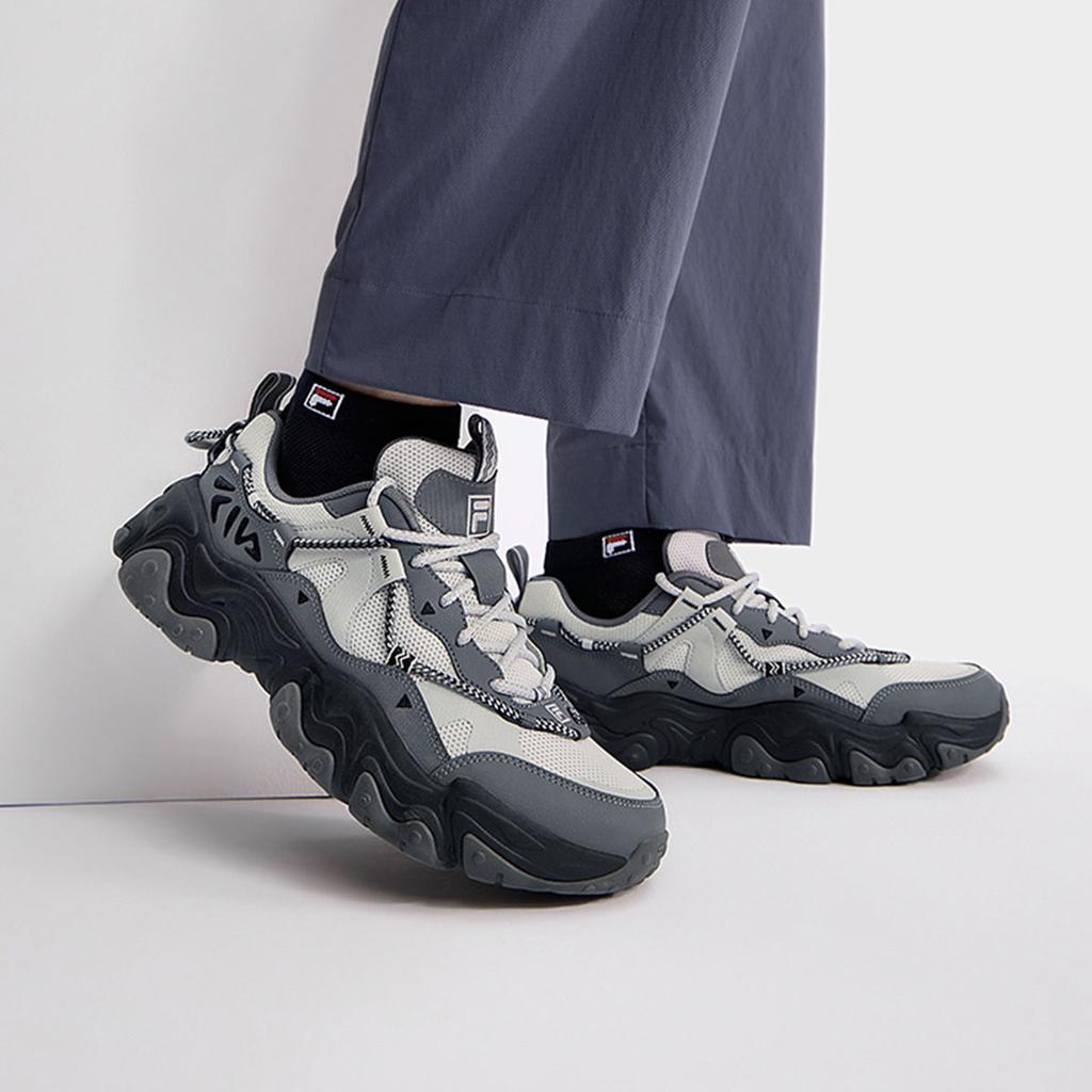 New FILA FLUID 5 Low Top Casual Shoes Men's Gray F12M432101FPA