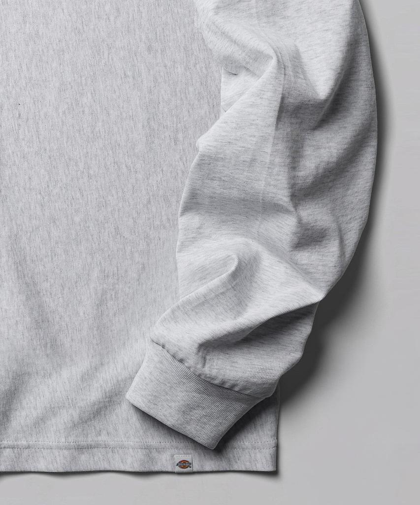 DICKIES Back Tree Logo Long Sleeve White Melange
