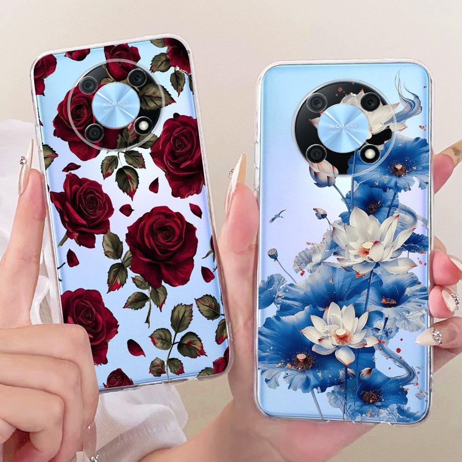 For Huawei Nova Y90 Y91 New Simple Style Phone Case For Huawei NovaY90 NovaY91 Transparent TPU Soft Silicone Cases