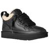 UGG Lowmel Leather Low top Casual Shoes Women's Black 1171537-BLK