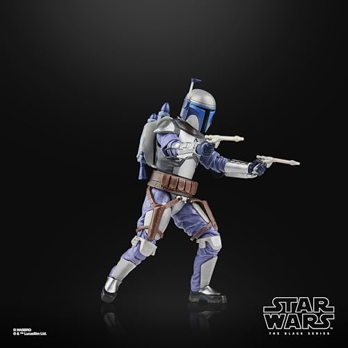 Hasbro Star Wars Star Wars Black Series Jango Fett, Star Wars: Attack of the Clones (Episode II) Premium Collectible 15cm Action Figure G2566, Authent