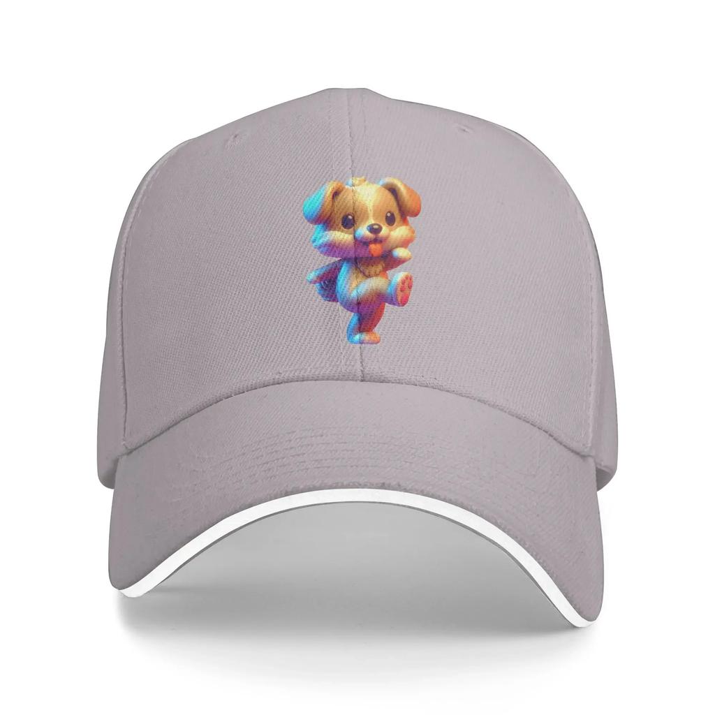 3D Animals Baseball Cap Dancing Dog Tennis Skate High Quality Trucker Hat Men Adult Fashion Design Baseball Caps