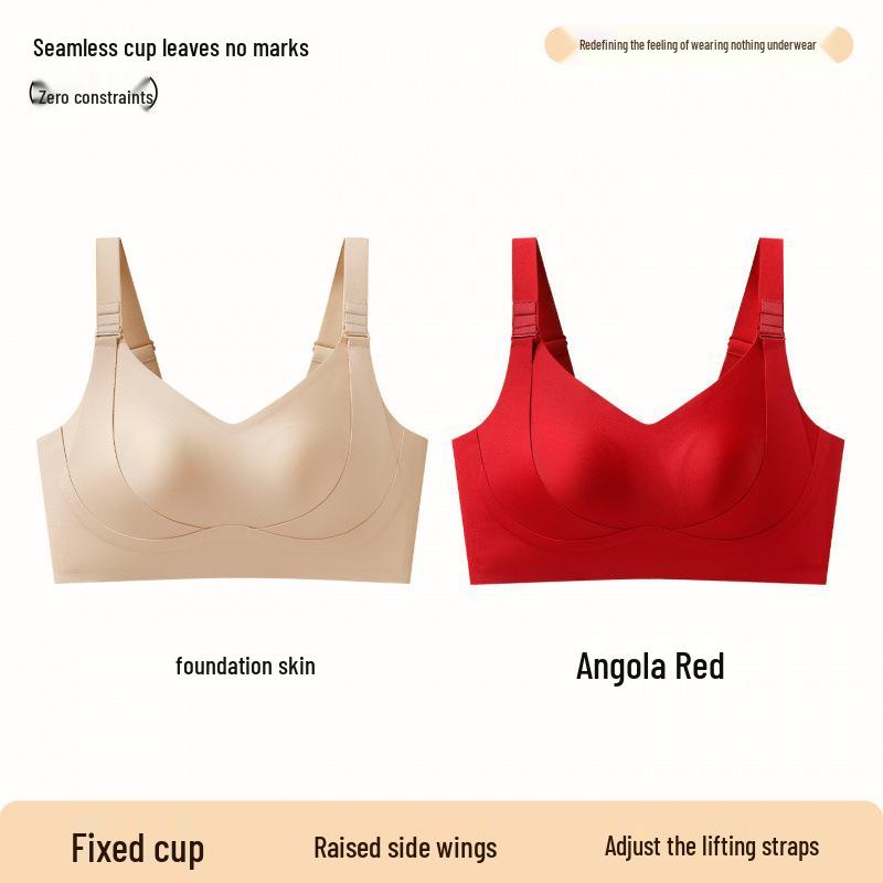 Anti-Sagging Seamless Bra for Small & Big Chests: Lifts, Gathers, and Minimizes for a Fuller Look