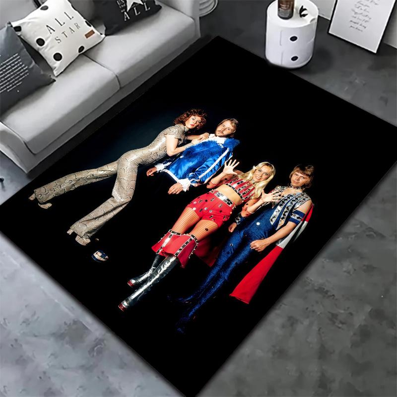 Love Abba Carpet Rug For Living Room Bedroom Home Sofa Decoration Kids Play Nonslip Floor Mat