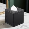Creative PU Square Tissue Box for Home or Hotel - Coffee Table Roll Paper Holder