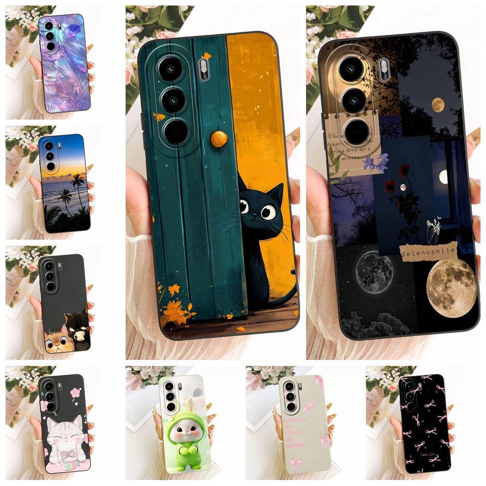 Casing For ITEL Power 70 5G Cover Fashion Cartoon Cute Funny Painted Silicone Phone Case For ITEL P673L