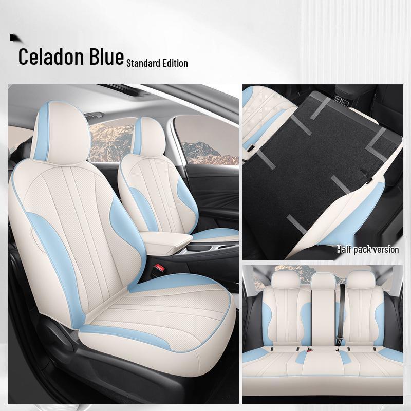 

Roewe D7 Car Seat Cushion - Full Leather, Universal Fit, Four Seasons Use D7 Specific