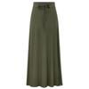 Solid Color Lace up Waist Hugging Skirt Solid Lace-up Sheath Skirt for Women