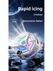 X76 Mobile Cooler: Digital Display, 3-Speed, Semiconductor Ice-Cooling for Gaming and Streaming