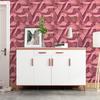 High-End Geometric 3D Wallpaper: Self-Adhesive, Waterproof, Moisture-Proof for E-sports or Home Decor