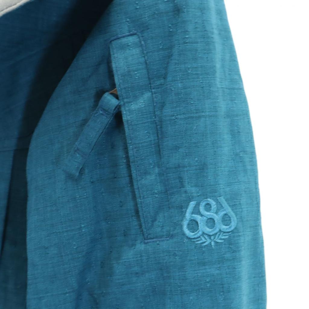 686 Snowboardjacke M Blau SMARTY Damen Gebraucht