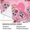 Whimsical pink heart-shaped rabbit Pattern Home Decor Tapestry, Wall Hanging, Decorative RV Wall Cloth.ZGT0914427