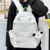 Schoolbag new large-capacity schoolbag female high school students simple and versatile campus niche high-value embroidered backpack backpack