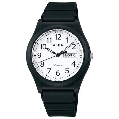 Seiko Watch Alba Sport Quartz AQPJ410 Men's Black Watch