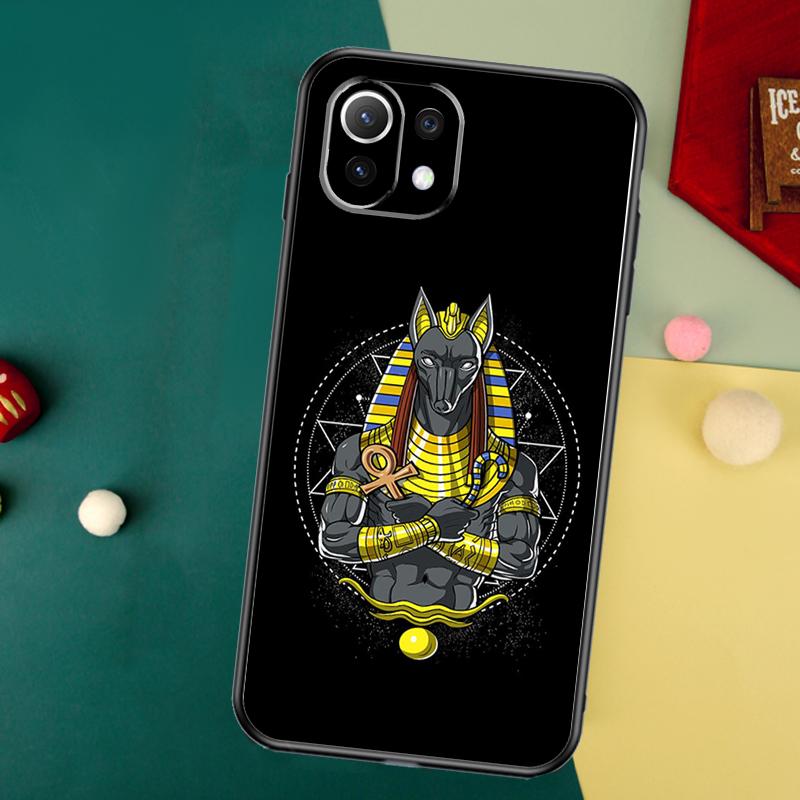 Egypt Nefertiti Anubis Ankh Case For Xiaomi 14T Pro 11T 12T 13T 13 14 15 Ultra POCO X7 Pro X3 X5 X6 M6 F5 F6 Pro Cover