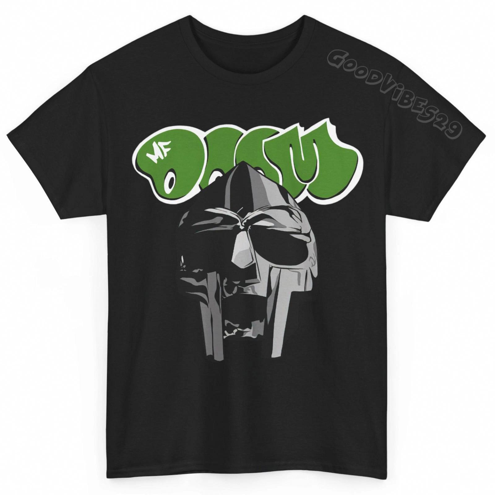 MF Doom Mask Vintage Style 90s Hip Hop Rap Fan S-5XL T-Shirt Men Women Unisex S