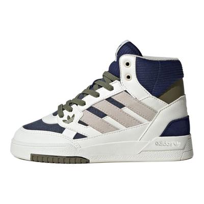 Originals Drop Step Se Confortable Polyvalent Amortissant Durable Haut Dessus Chaussures de Skate pour Enfants Chaussures de Skate pour Enfants Blanc IH3285