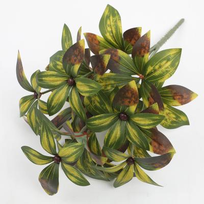 Simulation Plant Holly Leaf Wall Hanging Hanging Hanging Orchid 3D Printing Fake Leaf Rattan Green Plant Home Decoration Shooting Props