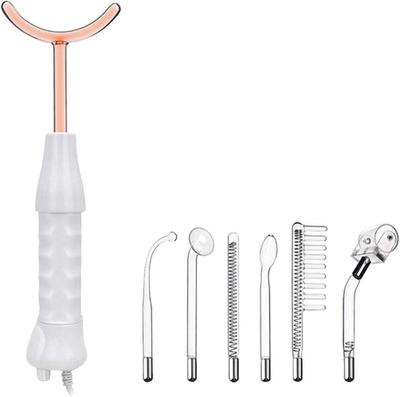 Dispositivo portatile a bacchetta per uso femminile/maschile con 7 tubi a frequenza di elettrodo