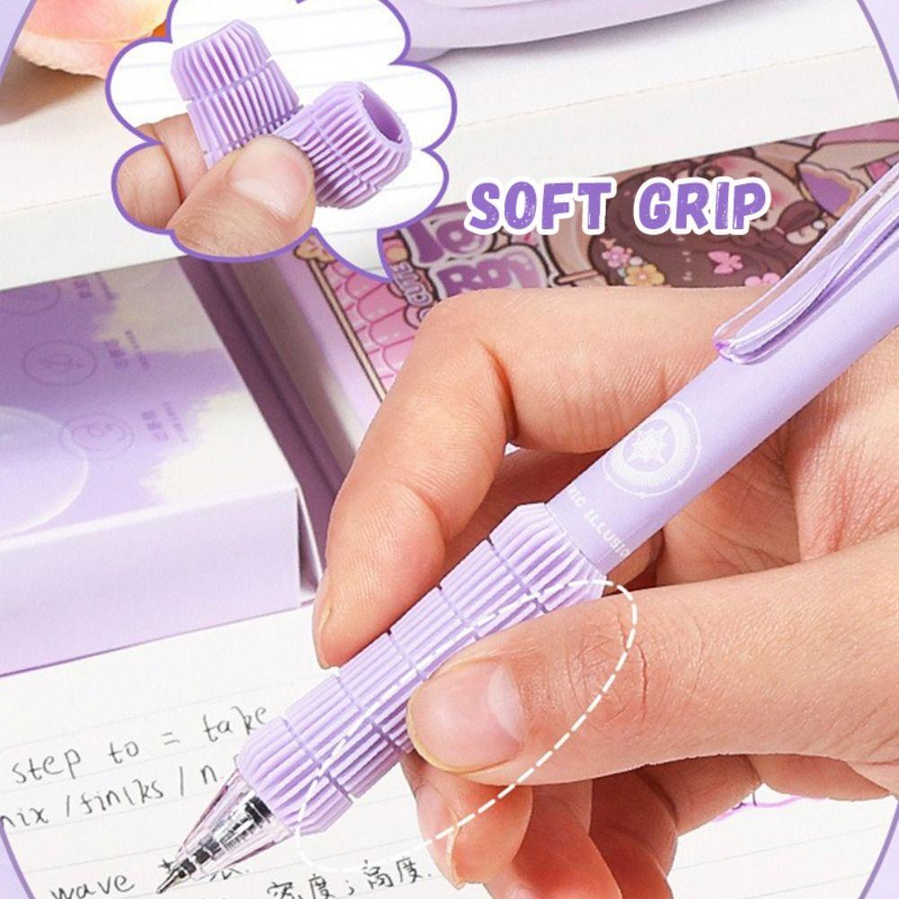 4PCS/Set CS Tip Neutral Pen 0.5mm Black Ink Signature Pens New Writing Tool  School Office