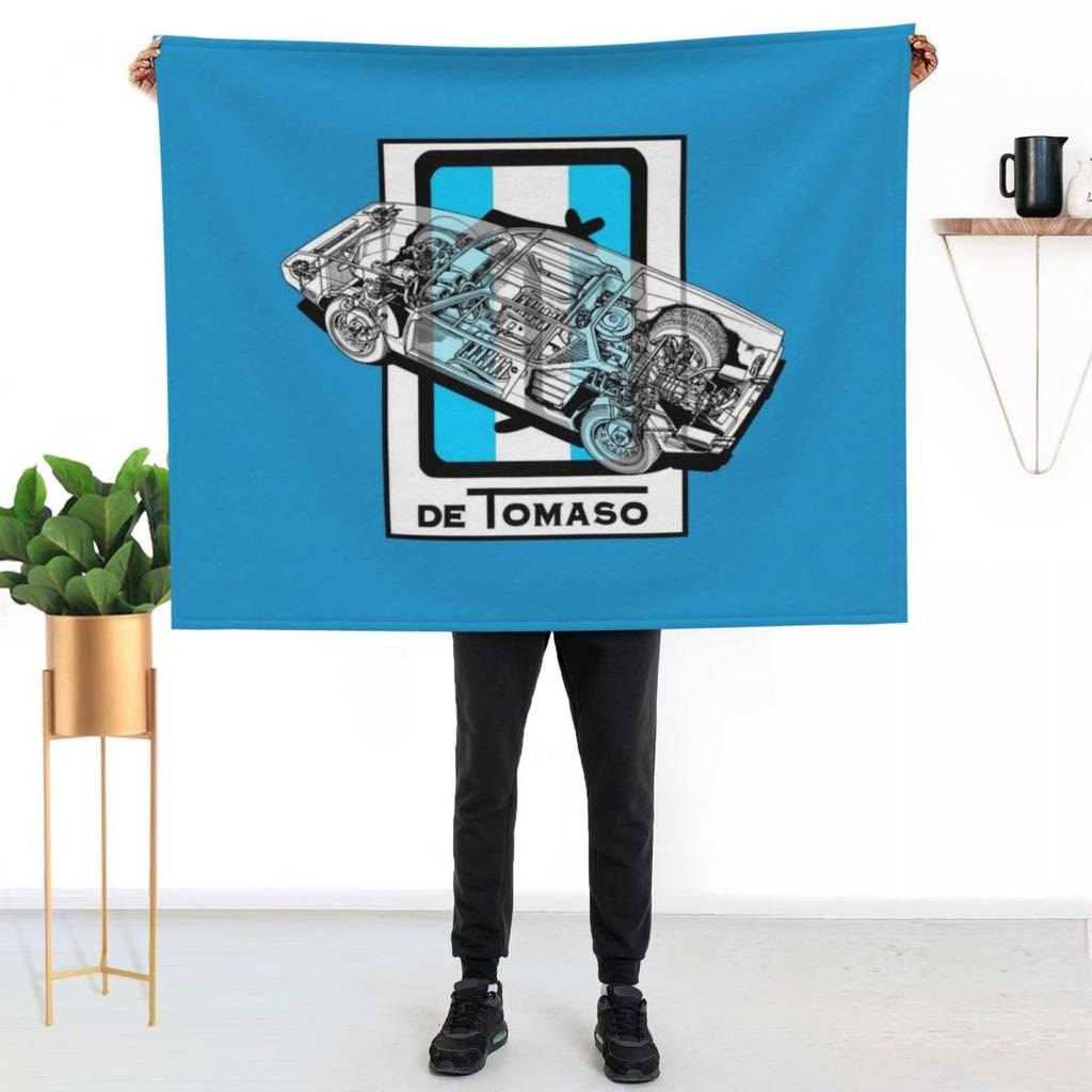 DETOMASO PANTERA (1971) Throw Blanket Durable Warm Blanket for Daily Home Use