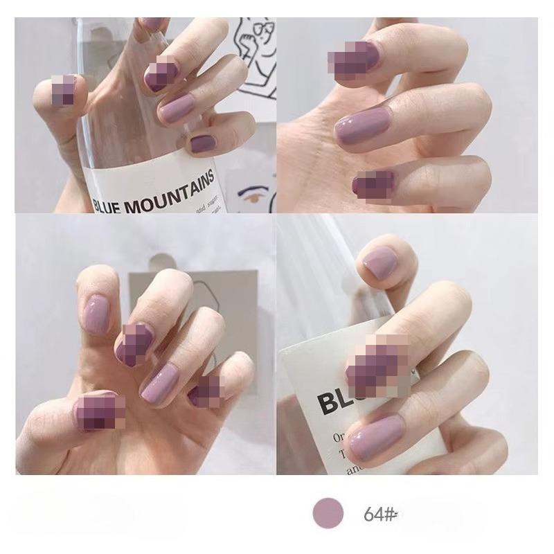European and N Seal Color Bloom Print Neutral Nail Polish Tear-free and Bake-free Watercolor Nail Polish